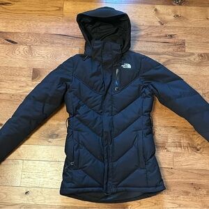 Black North Face Down Ski/Winter Jacket Waterproof